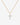 Cubic Zirconia Cross Pendant
