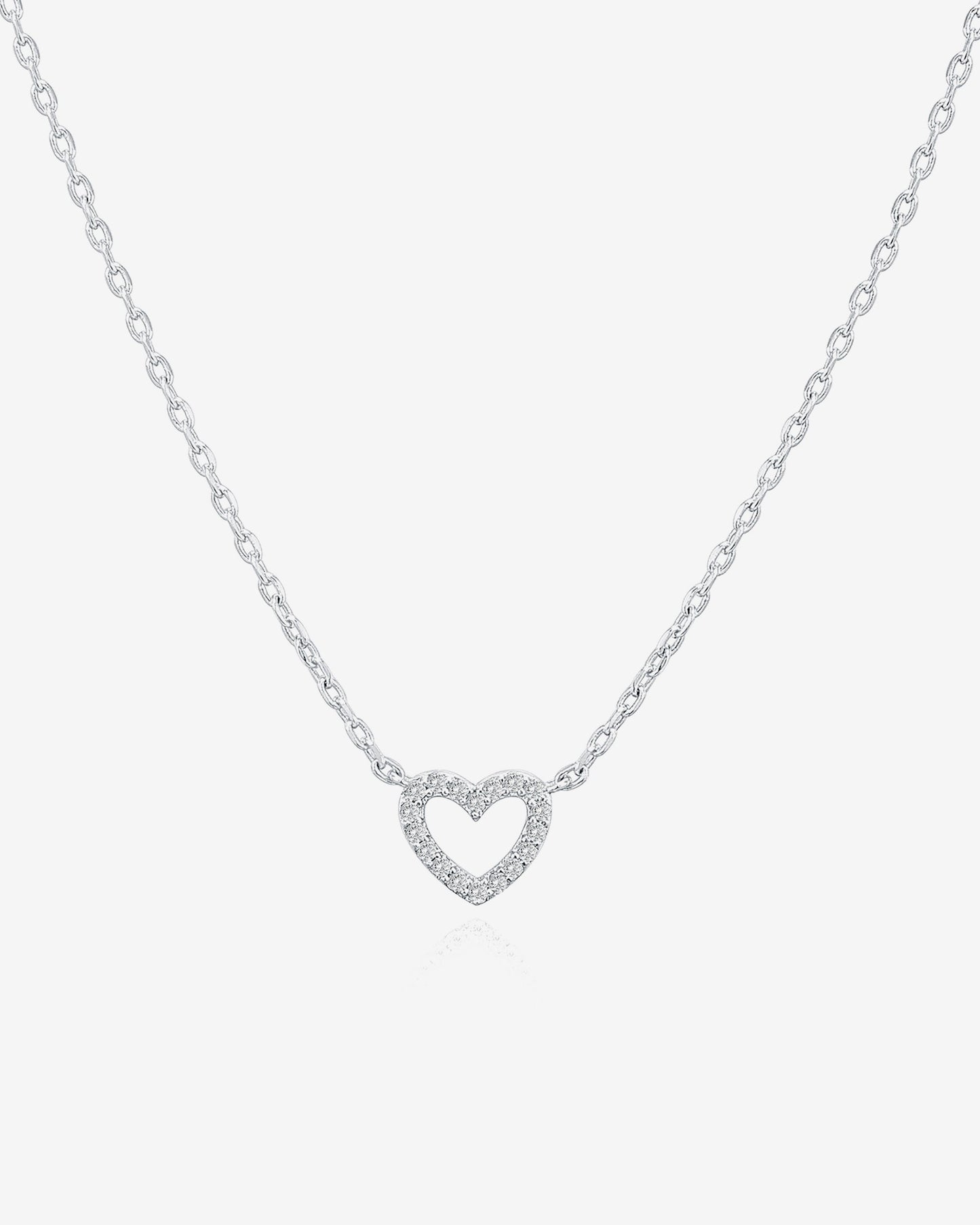 Open Heart Necklace