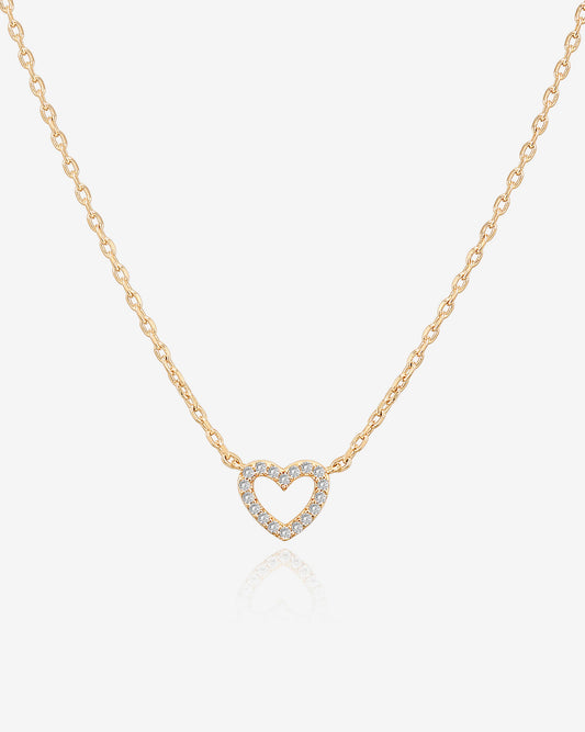 Open Heart Necklace