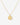 Sun-Moon Engraved Coin Pendant