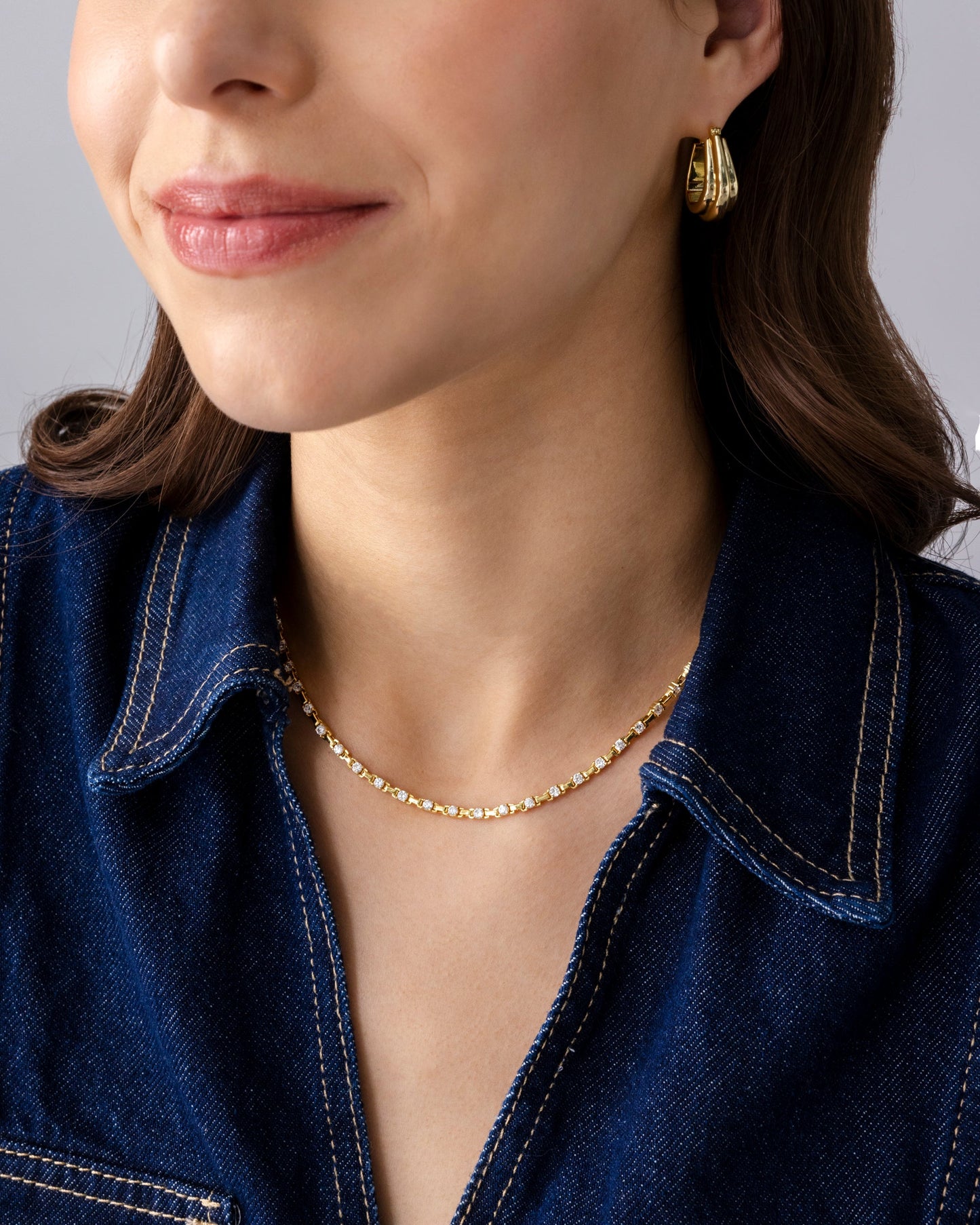 Classic Tennis Necklace